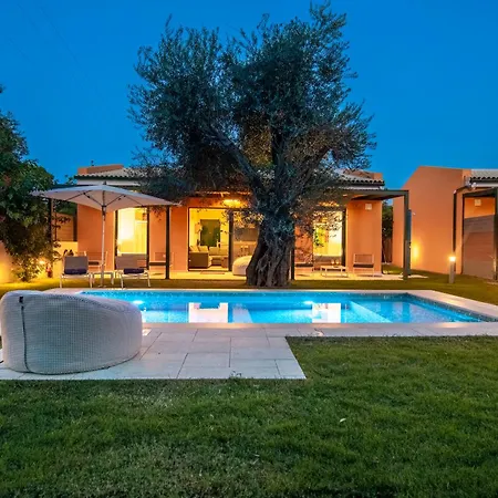 Galene Eco Luxury Villas Acharavi  Exterior photo